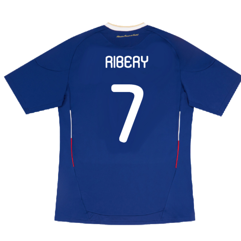 France 2010-2011 Home Shirt (M) (Excellent) (Ribery 7)_1