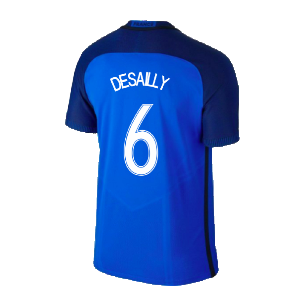 France 2016-17 Home Shirt (XLB) (Excellent) (DESAILLY 6)_1