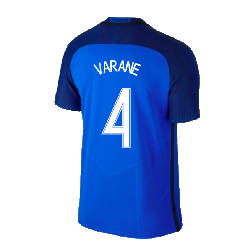 France 2016-17 Home Shirt (Good) (VARANE 4)_1