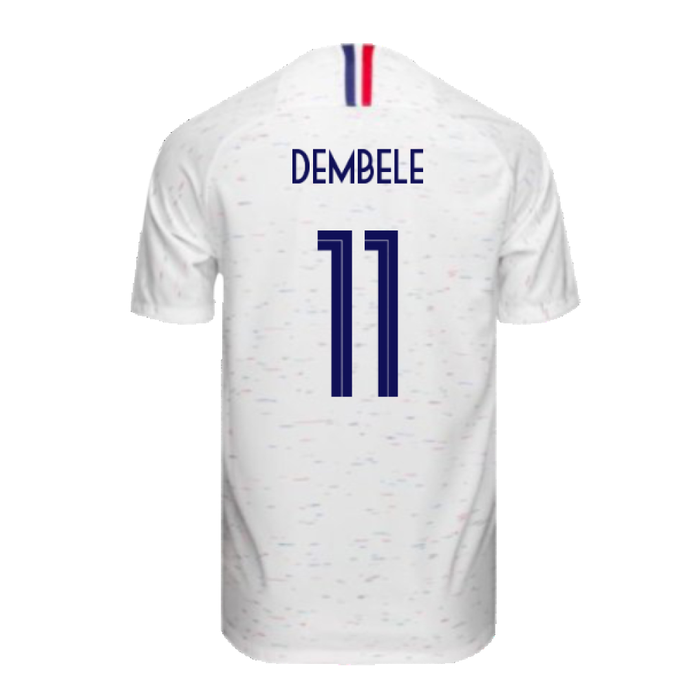 France 2018-19 Away Shirt (XL) (Good) (Dembele 11)_1