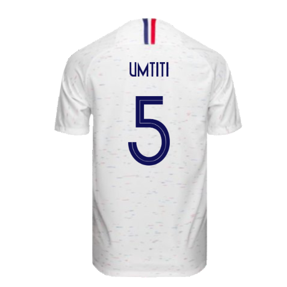 France 2018-19 Away Shirt (XL) (Good) (Umtiti 5)_1