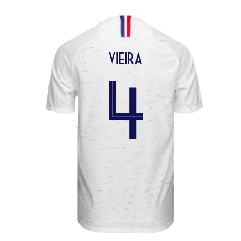 France 2018-19 Away Shirt (XL) (Good) (Vieira 4)_1