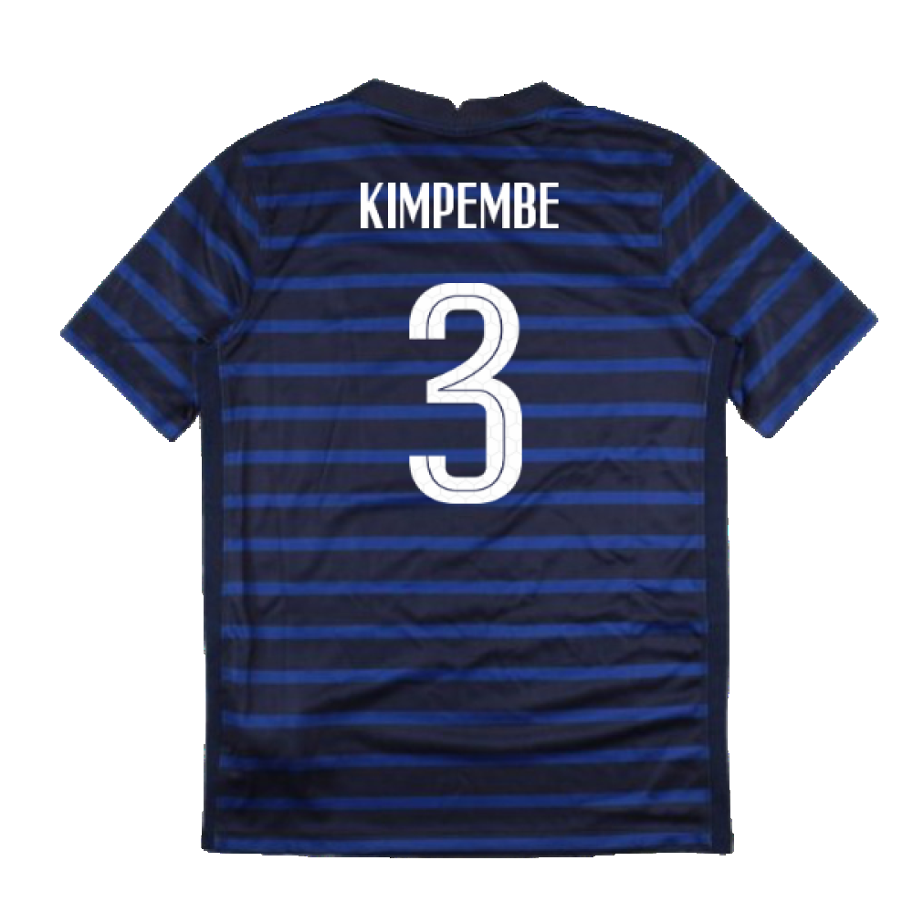 France 2020-21 Home Shirt (Mint) (Kimpembe 3)_1