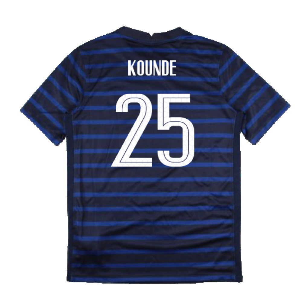 France 2020-21 Home Shirt (Mint) (Kounde 25)_1