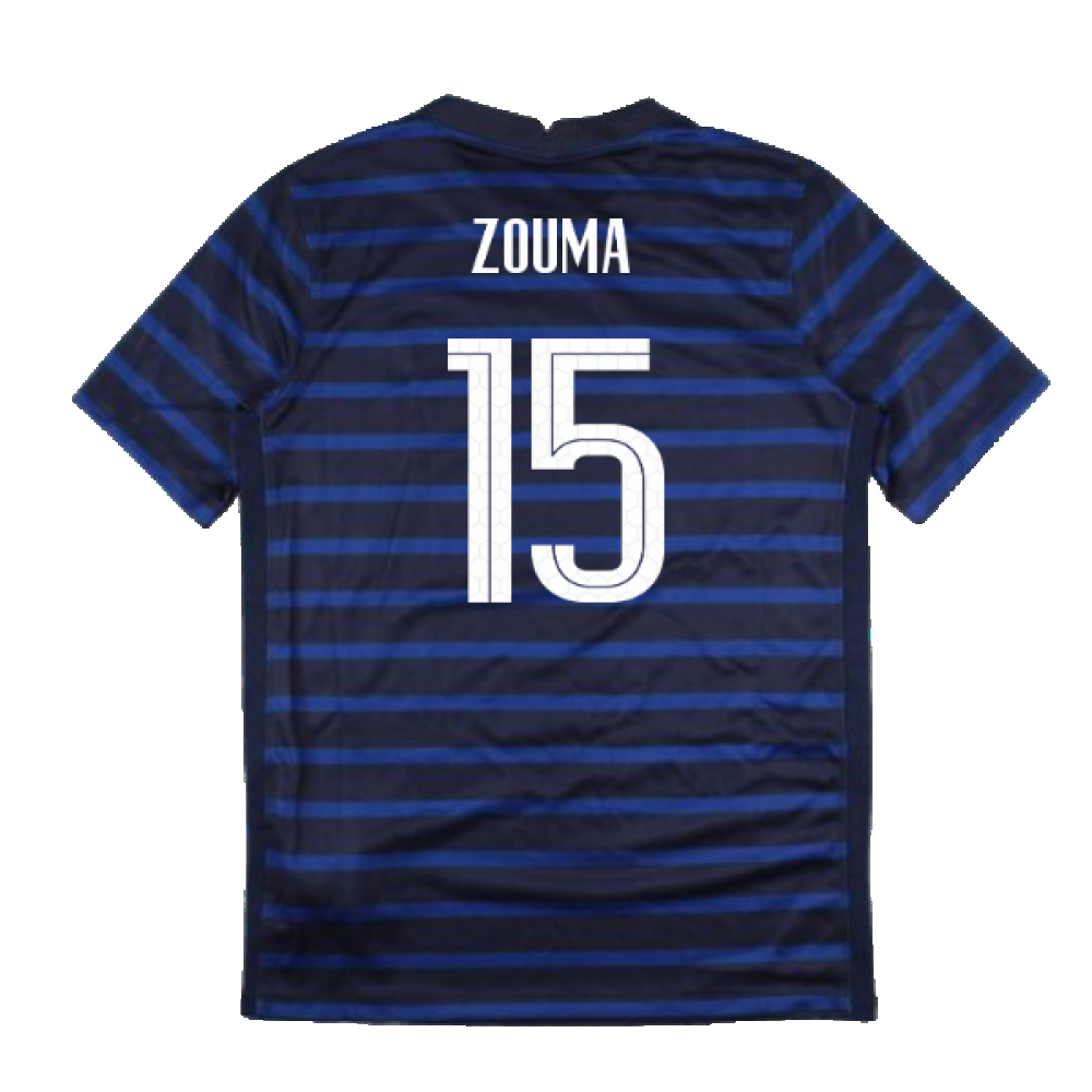 France 2020-21 Home Shirt (Mint) (Zouma 15)_1