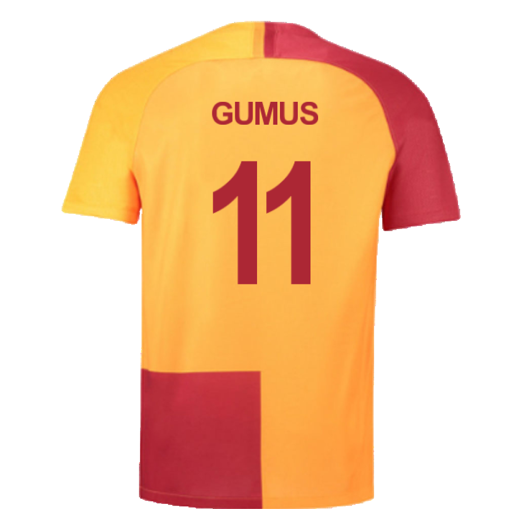 Galatasaray 2018-19 Home Shirt (2XL) (Excellent) (Gumus 11)_1