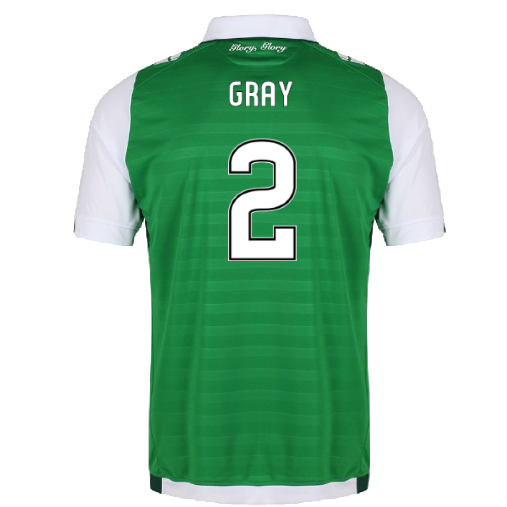 Hibernian 2017-18 Home Shirt (Excellent) (Gray 2)_1