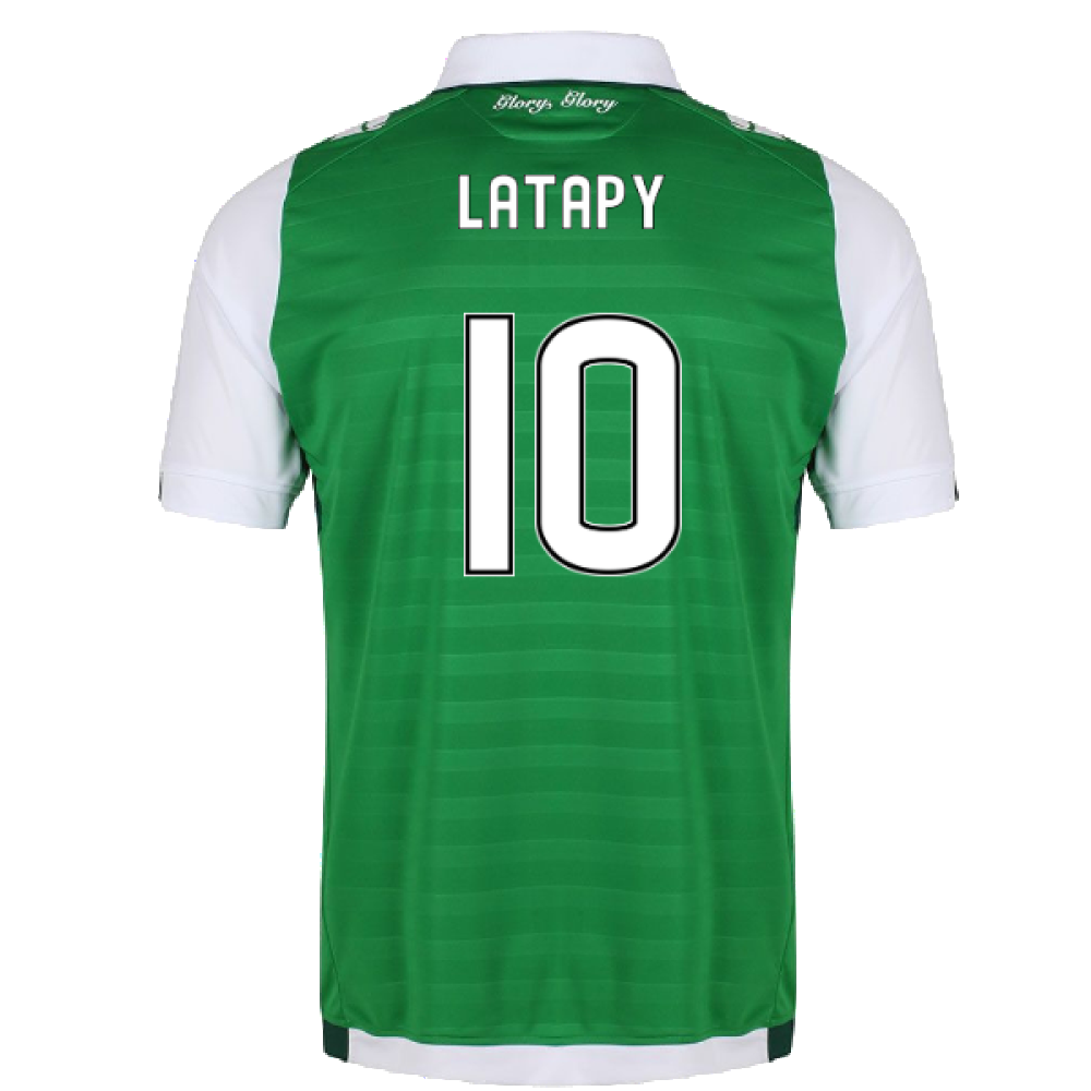 Hibernian 2017-18 Home Shirt (Excellent) (Latapy 10)_1