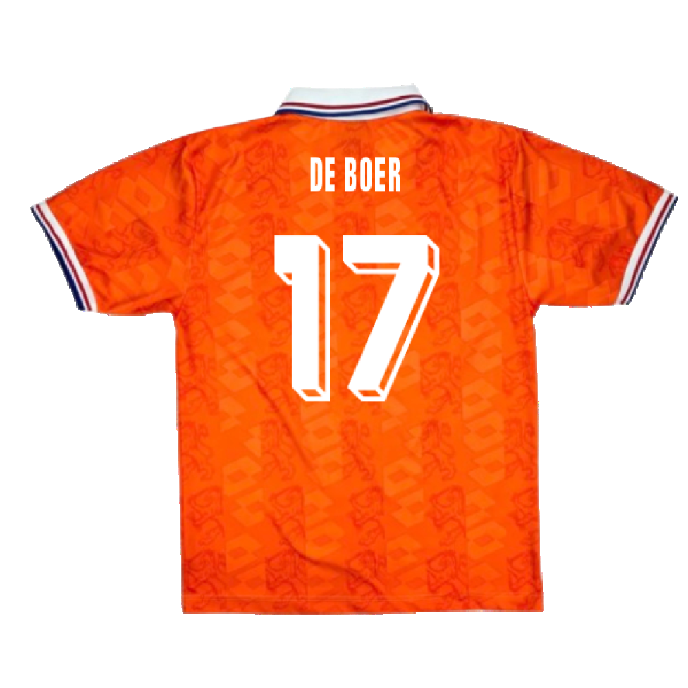 Holland 1992-94 Home Shirt (L) (Excellent) (De Boer 17)_1