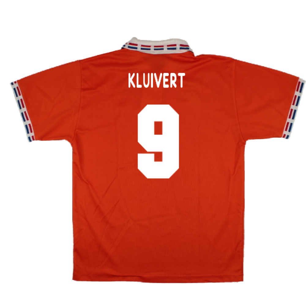 Holland 1996-97 Home Shirt (M) (Very Good) (KLUIVERT 9)_1