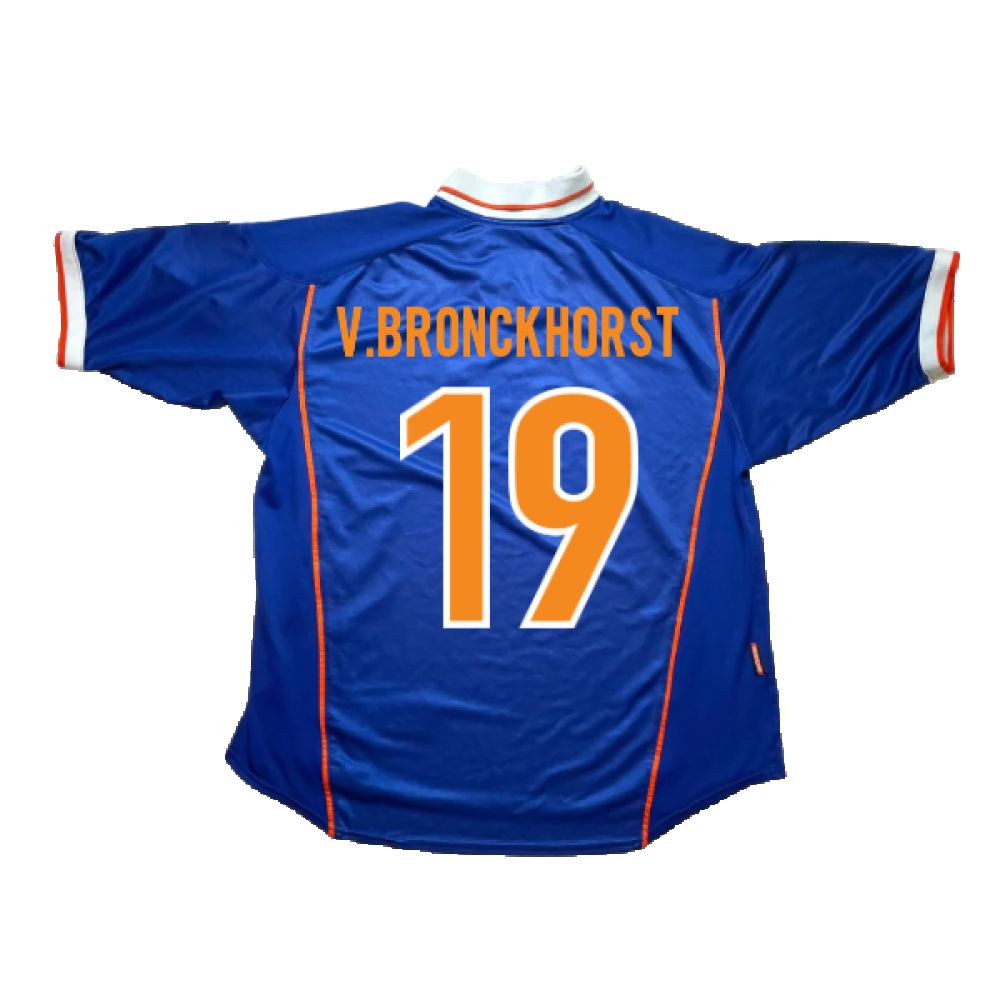 Holland 1998-2000 Away Shirt (Excellent) (V.Bronckhorst 19)_1