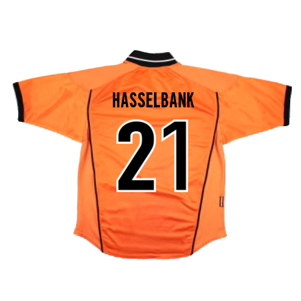 Holland 1998-1999 Home Shirt (M) (Good) (Hasselbank 21)_1