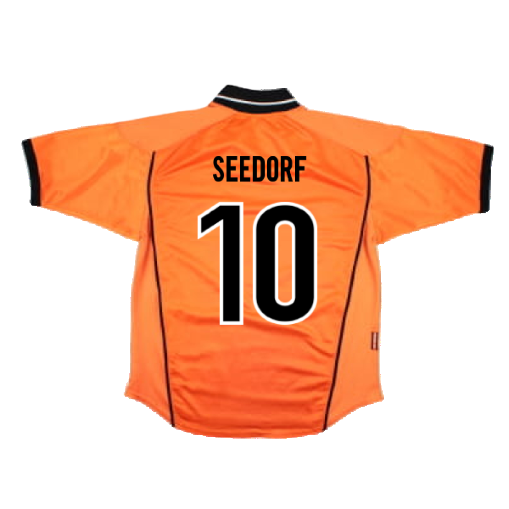 Holland 1998-1999 Home Shirt (M) (Good) (Seedorf 10)_1