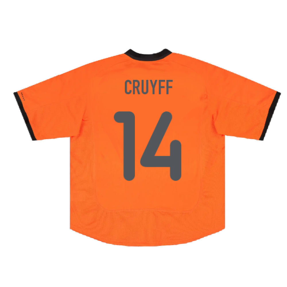 Holland 2000-02 Home Shirt (Excellent) (Cruyff 14)_1