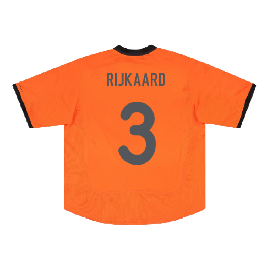 Holland 2000-02 Home Shirt (Excellent) (Rijkaard 3)_1