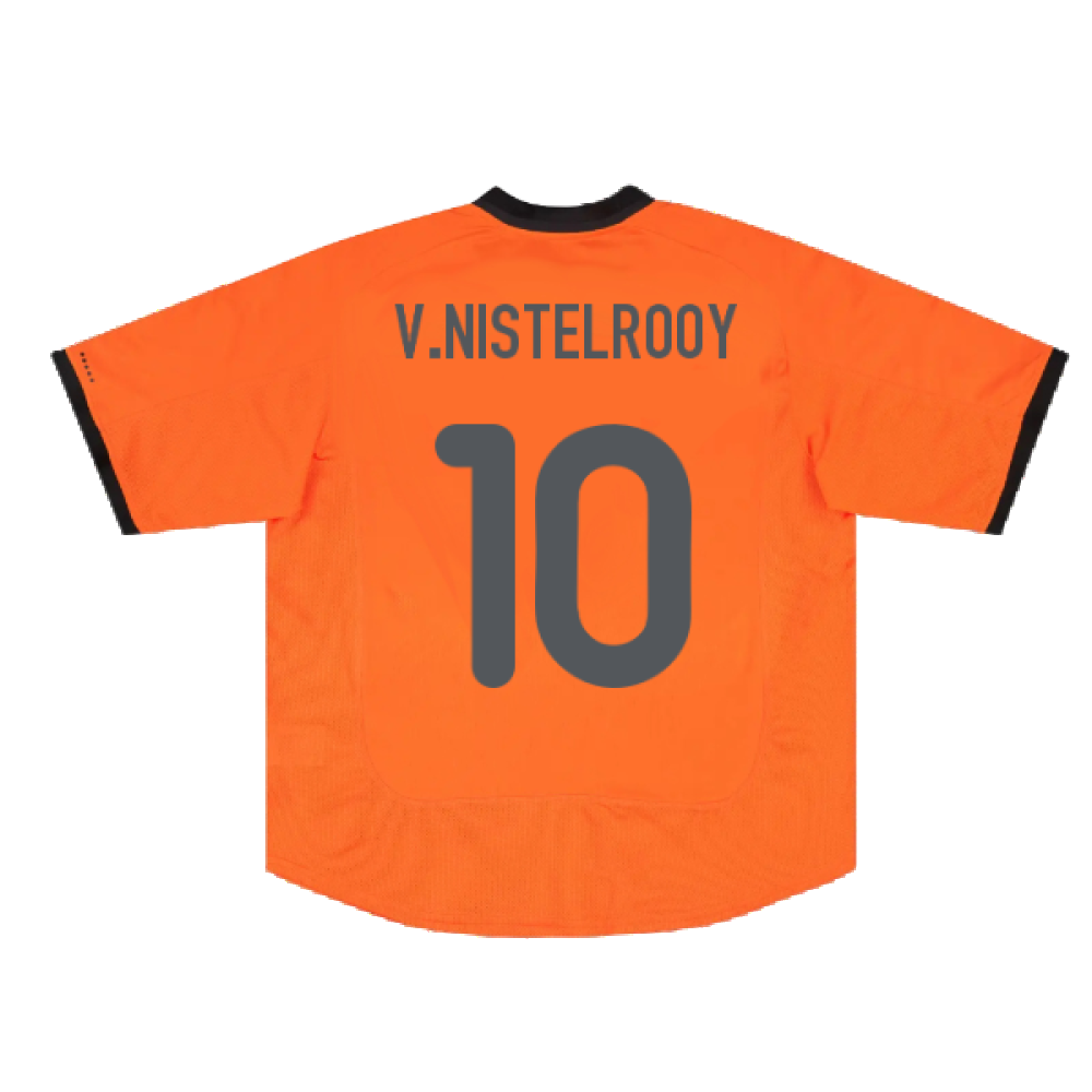 Holland 2000-02 Home Shirt (Excellent) (V.Nistelrooy 10)_1