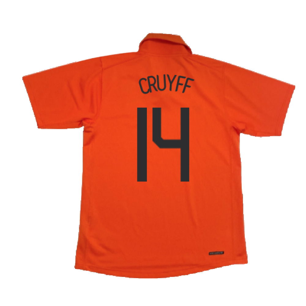 Holland 2006-08 Home Shirt (M) (Excellent) (Cruyff 14)_1