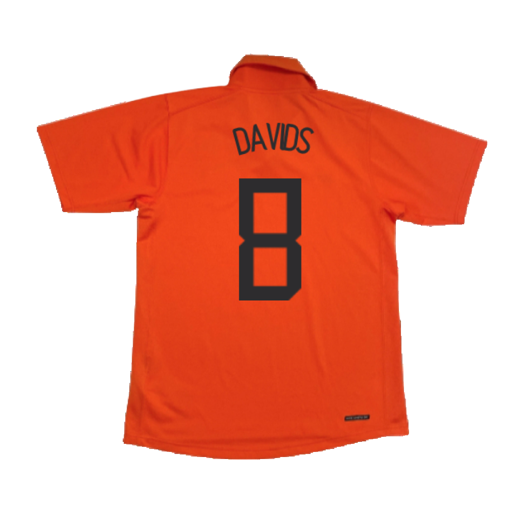 Holland 2006-08 Home Shirt (S) (Excellent) (Davids 8)_1