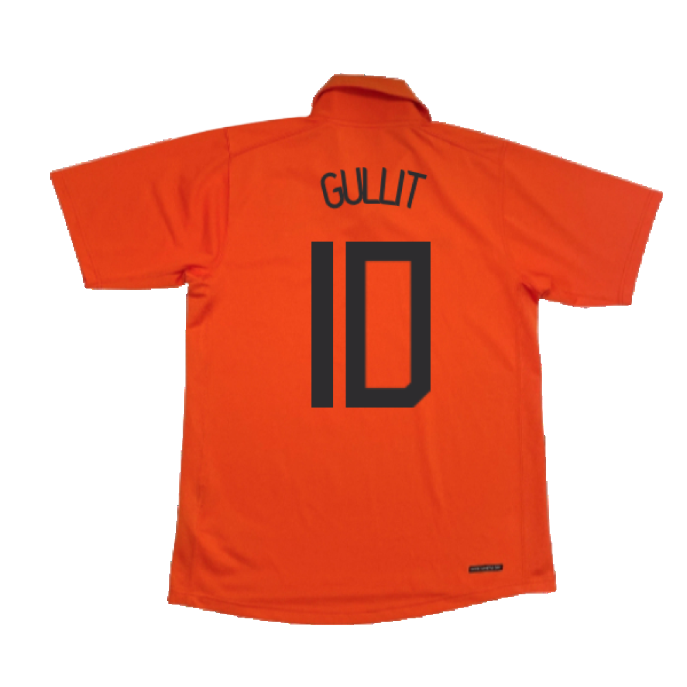 Holland 2006-08 Home Shirt (M) (Excellent) (Gullit 10)_1