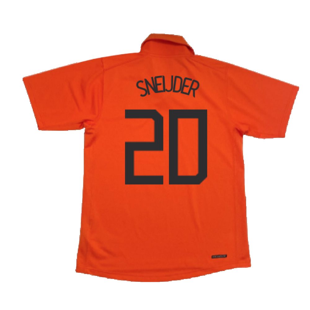 Holland 2006-08 Home Shirt (S) (Excellent) (Sneijder 20)_1