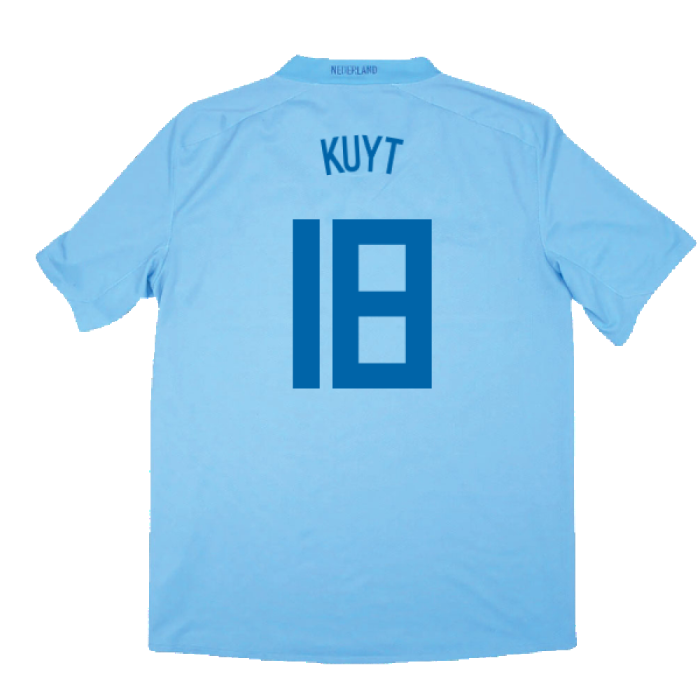 Holland 2008-10 Away Shirt (Excellent) (Kuyt 18)_1