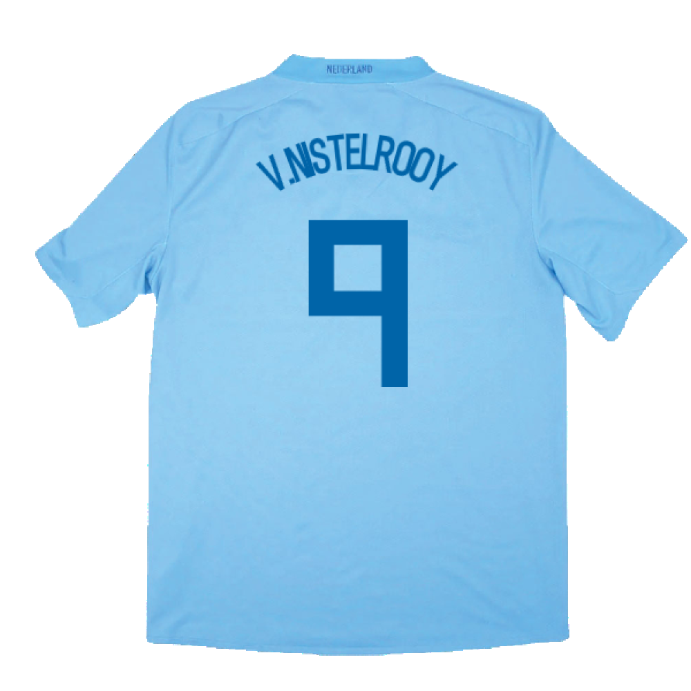 Holland 2008-10 Away Shirt (Excellent) (V.Nistelrooy 9)_1