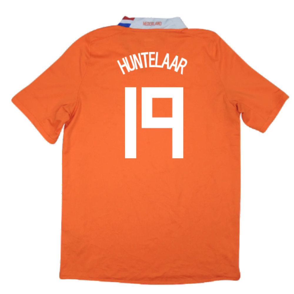 Holland 2008-10 Home Shirt (XL) (Excellent) (Huntelaar 19)_1