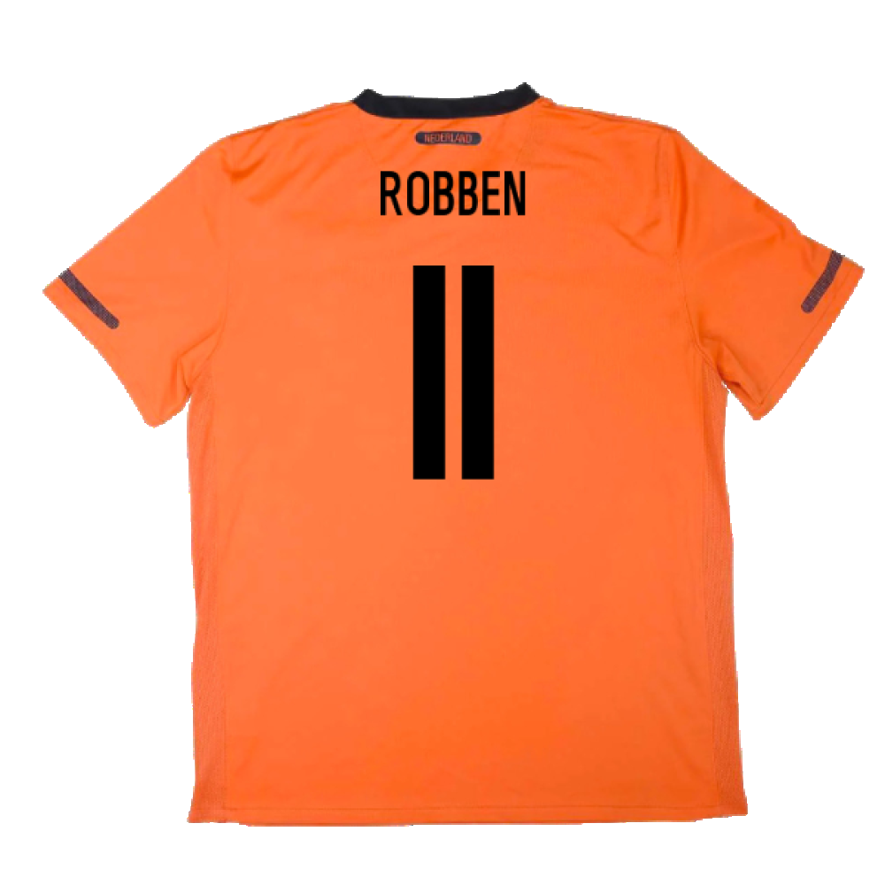 Holland 2010-11 Home Shirt (XL Boys) (Good) (Robben 11)_1