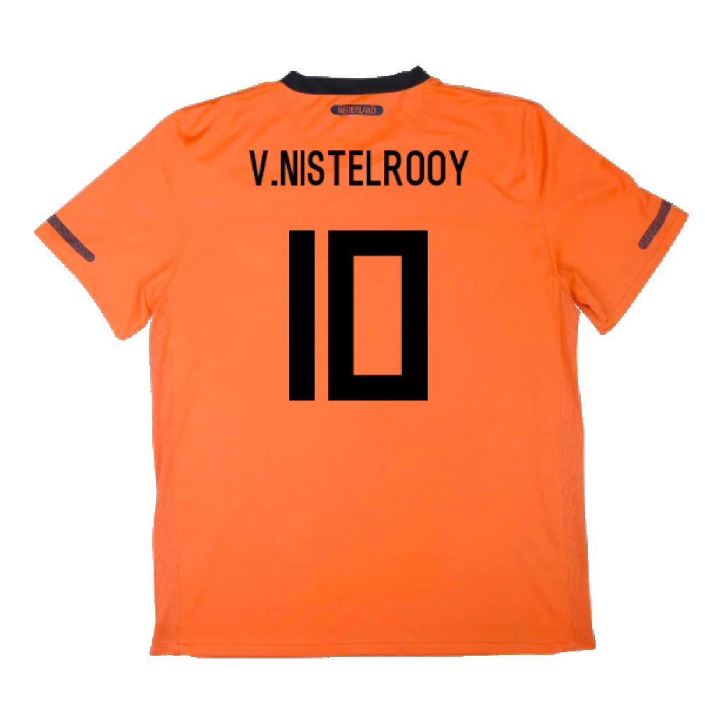 Holland 2010-11 Home Shirt (S) (Excellent) (V.Nistelrooy 10)_1