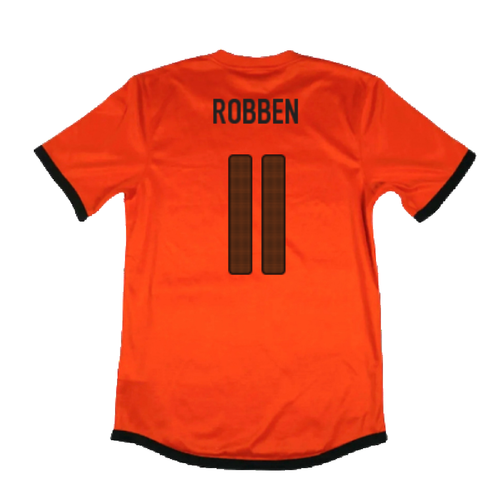 Holland 2012-13 Home Shirt (M) (Very Good) (Robben 11)_1