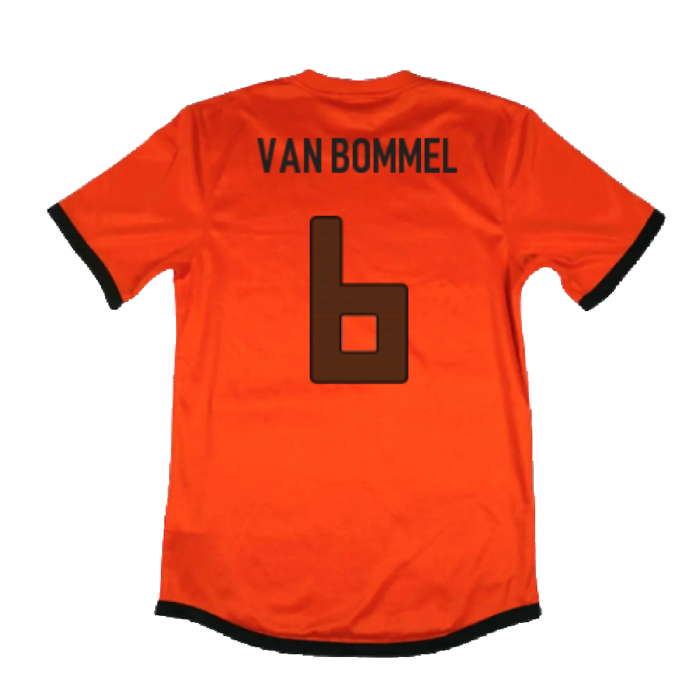 Holland 2012-13 Home Shirt (M) (Very Good) (Van Bommel 6)_1