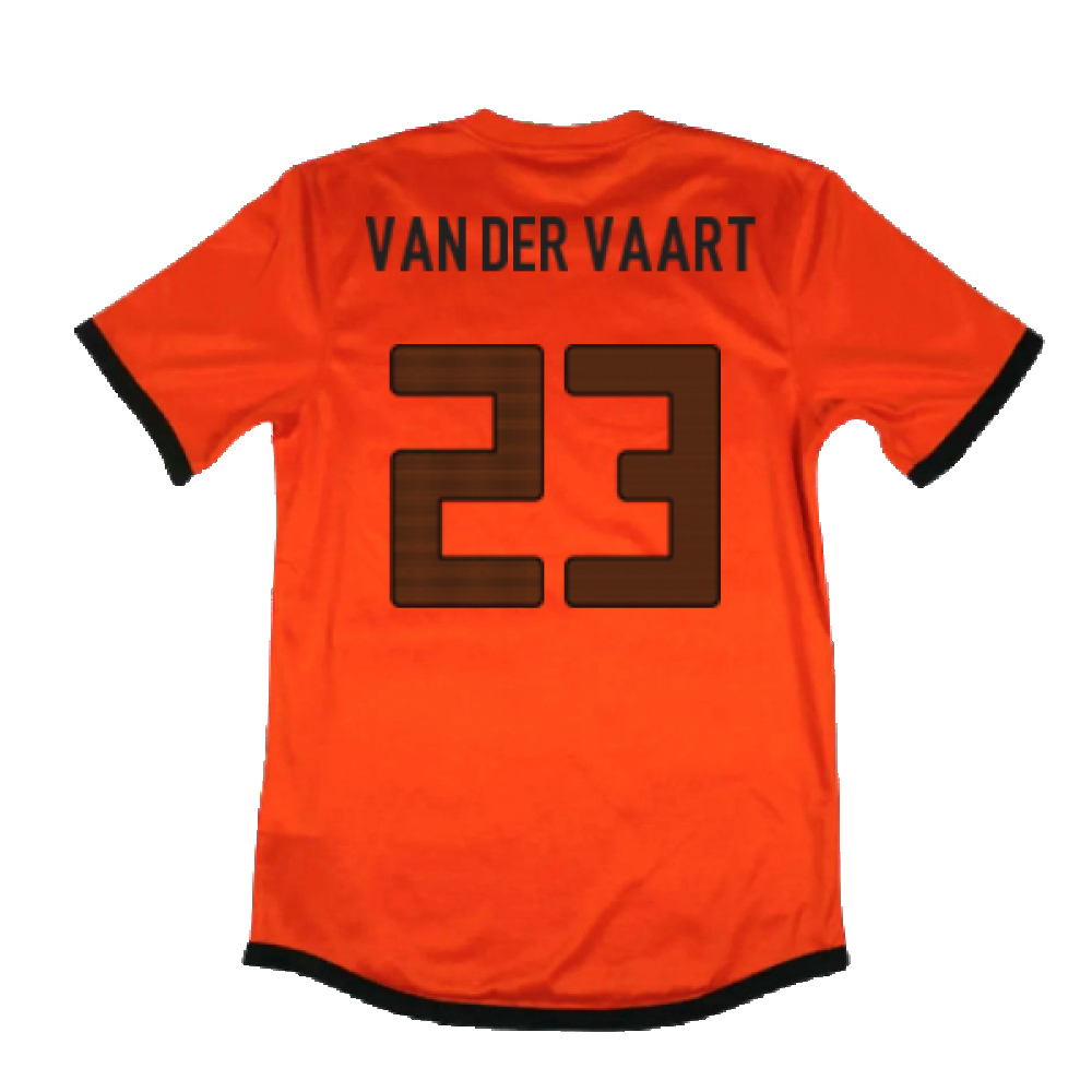 Holland 2012-13 Home Shirt (L) (Good) (Van Der Vaart 23)_1