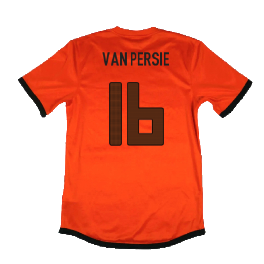 Holland 2012-14 Home Shirt (M) (Mint) (Van Persie 16)_1