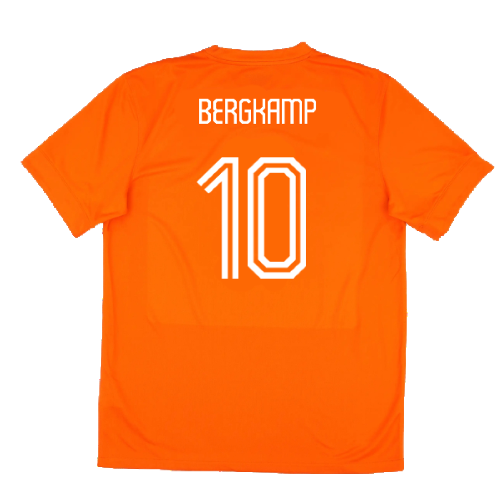 Holland 2014-15 Home Shirt (M) (Very Good) (Bergkamp 10)_1