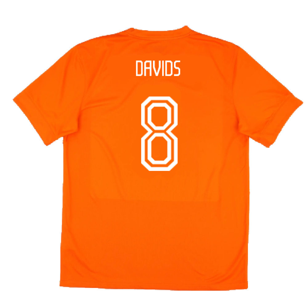 Holland 2014-15 Home Shirt (M) (Very Good) (Davids 8)_1