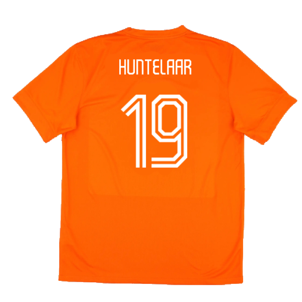 Holland 2014-15 Home Shirt (M) (Very Good) (Huntelaar 19)_1