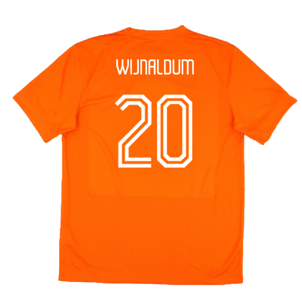 Holland 2014-15 Home Shirt (M) (Very Good) (Wijnaldum 20)_1