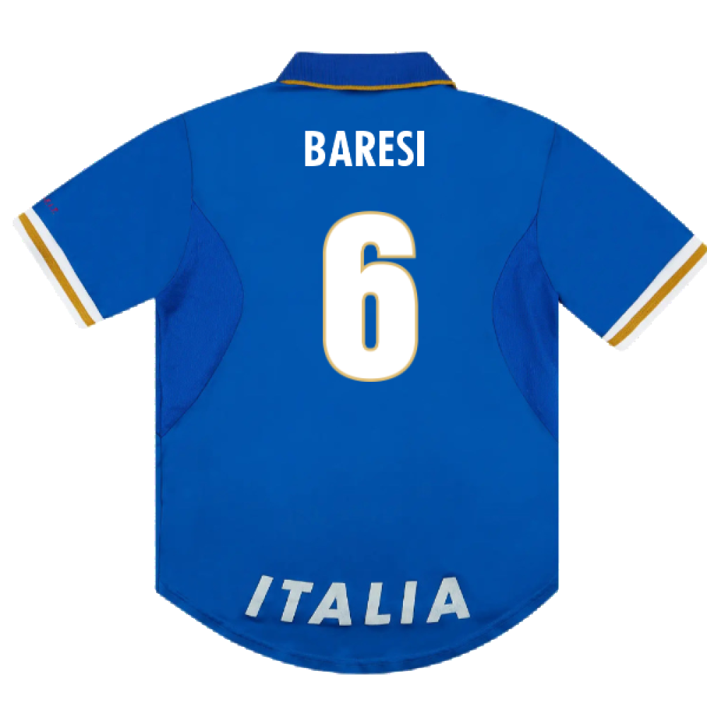 Italy 1996-97 Home Shirt (Very Good) (BARESI 6)_1