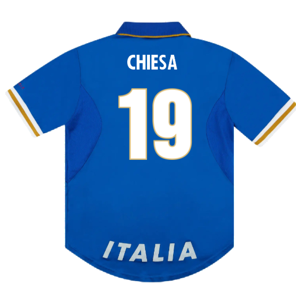 Italy 1996-97 Home Shirt (Very Good) (Chiesa 19)_1