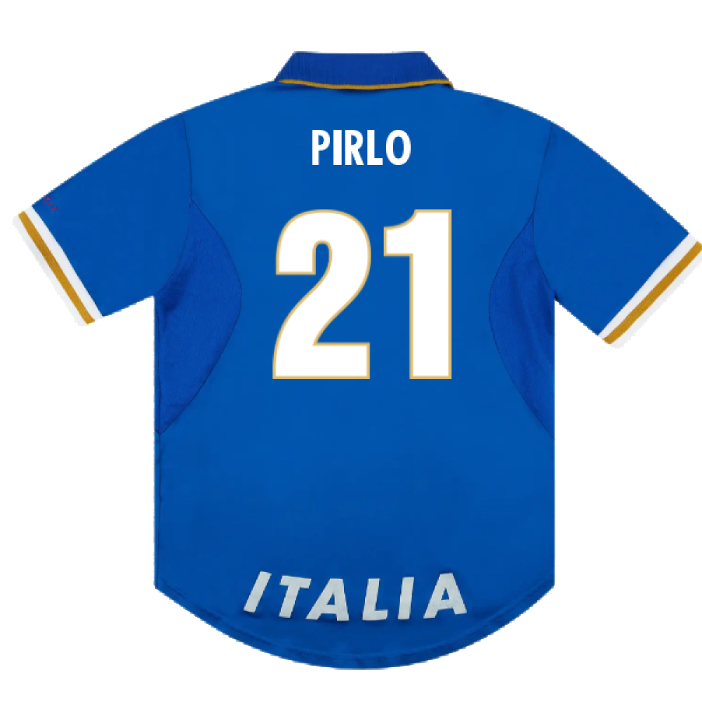 Italy 1996-97 Home Shirt (L) (Excellent) (PIRLO 21)_1