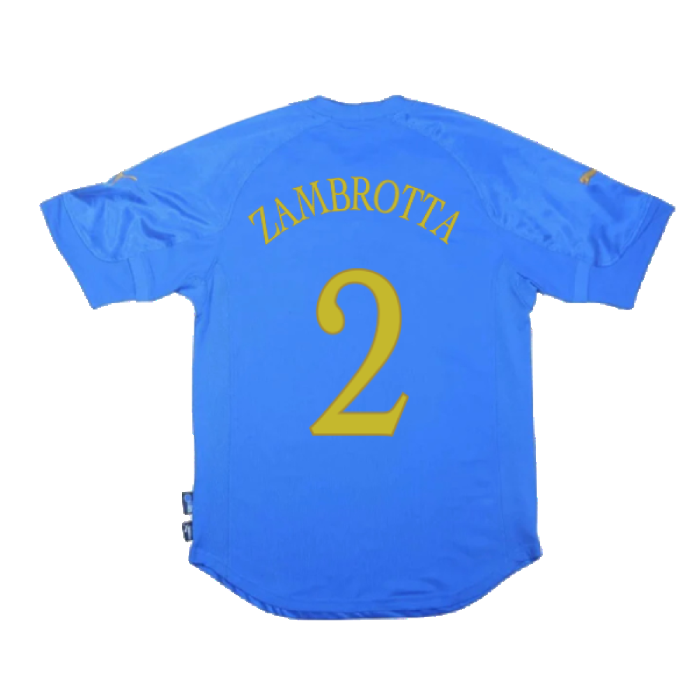 Italy 2004-06 Home Shirt (S) (Good) (Zambrotta 2)_1