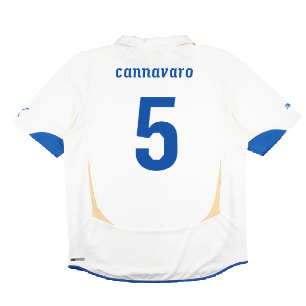 Italy 2010-11 Away Shirt (Very Good) (Cannavaro 5)_1