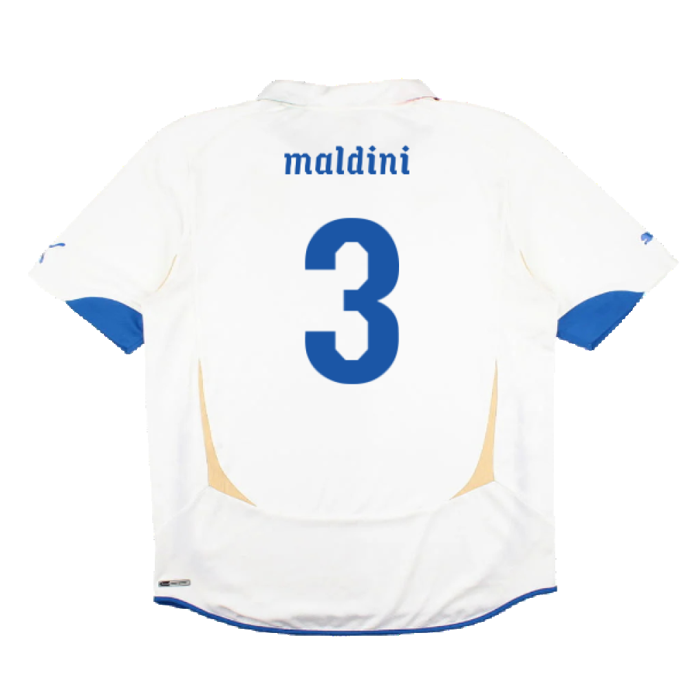 Italy 2010-11 Away Shirt (Very Good) (Maldini 3)_1