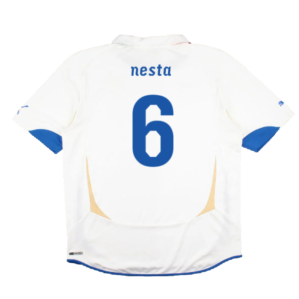 Italy 2010-11 Away Shirt (Very Good) (Nesta 6)_1