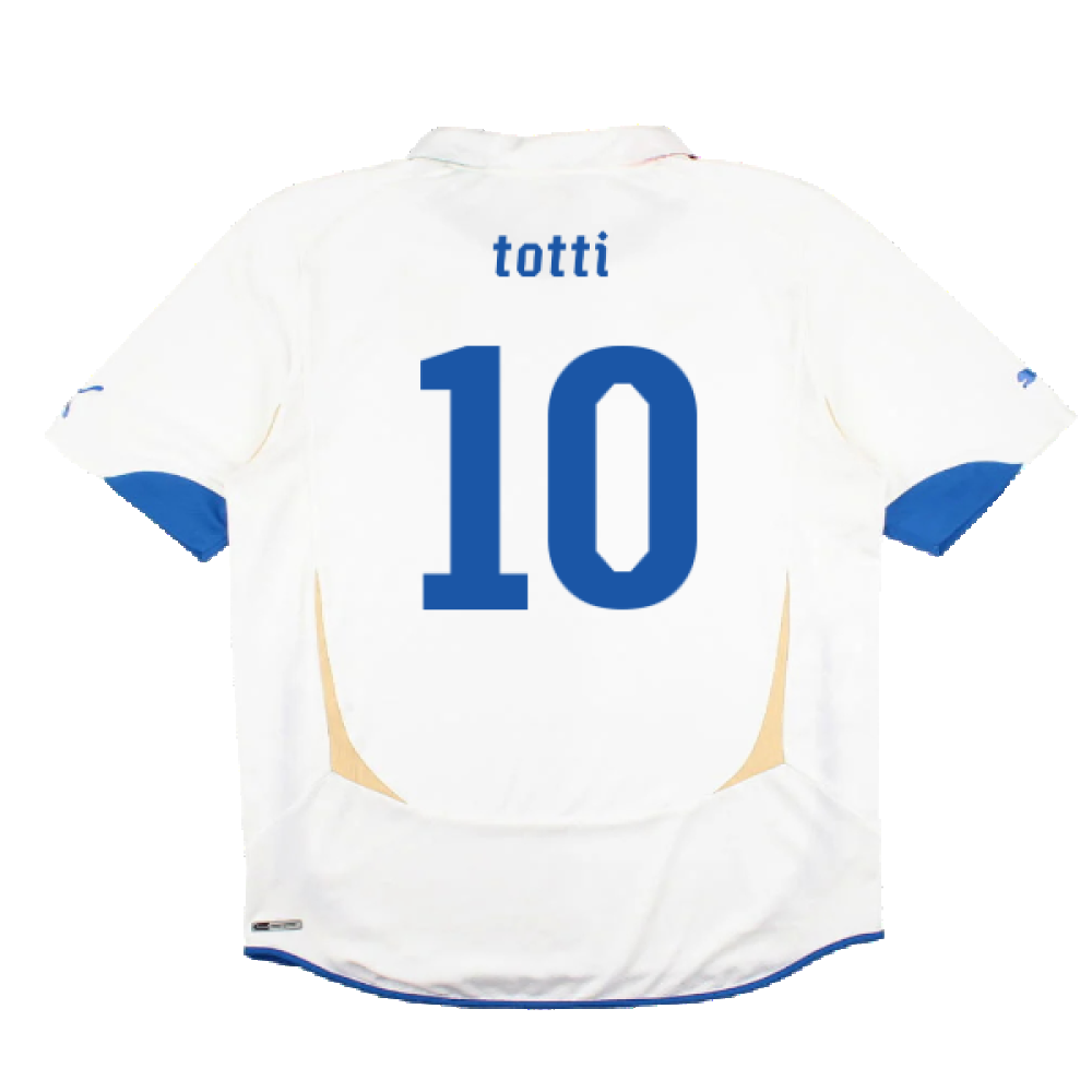 Italy 2010-11 Away Shirt (Very Good) (Totti 10)_1