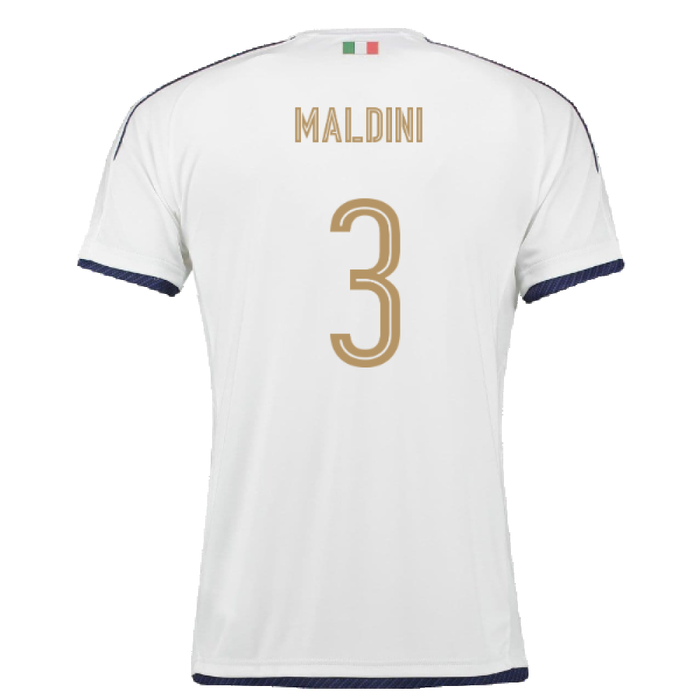 Italy 2016-17 Away Shirt (L) (Very Good) (Maldini 3)_1