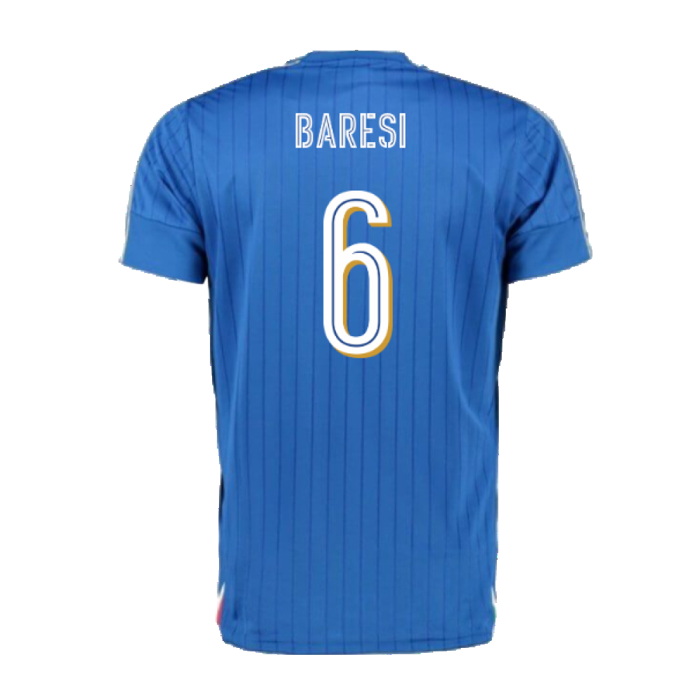 Italy 2016-17 Home Shirt (XLB) (Good) (Baresi 6)_1