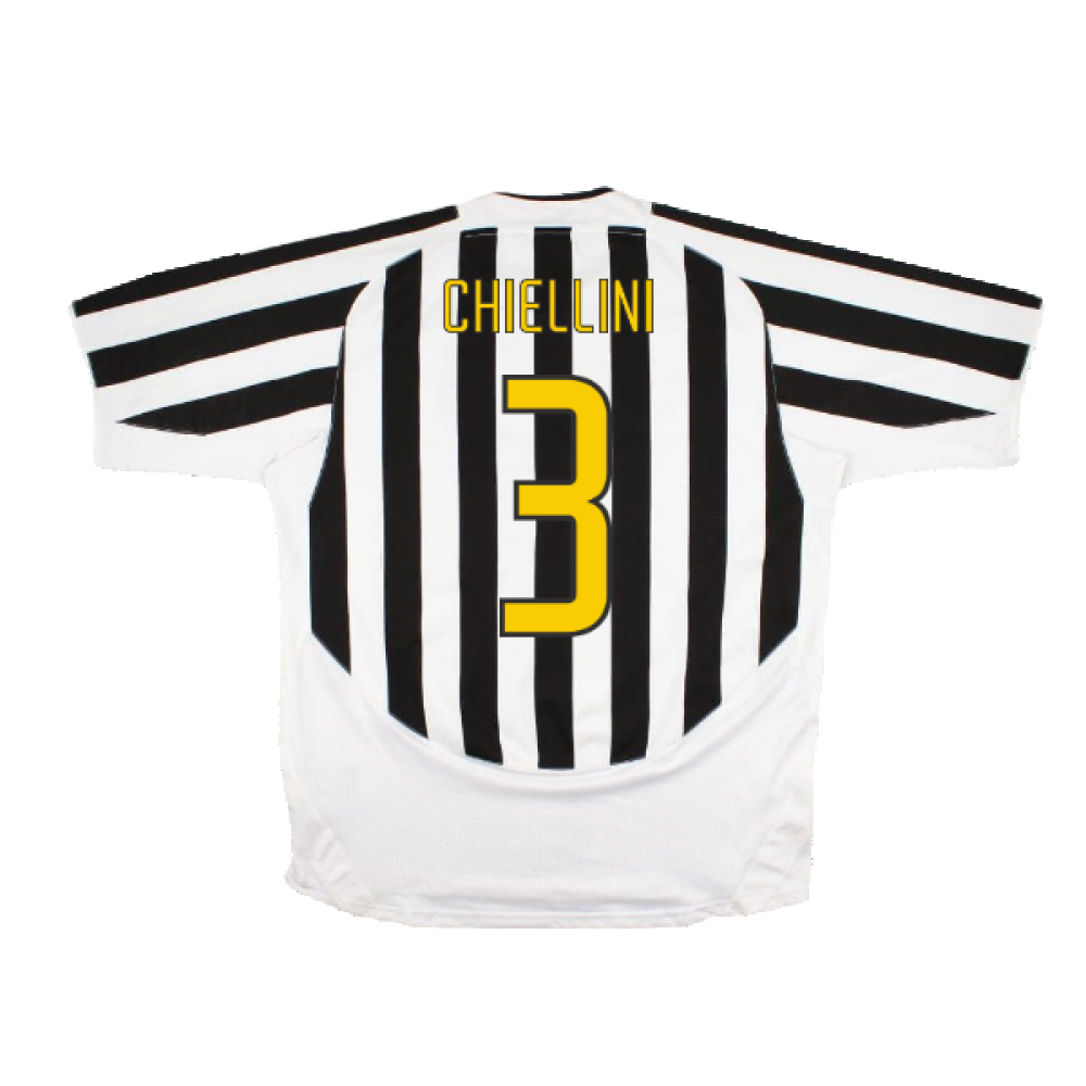 Juventus 2003/2004 Home Shirt (Excellent) (Chiellini 3)_1