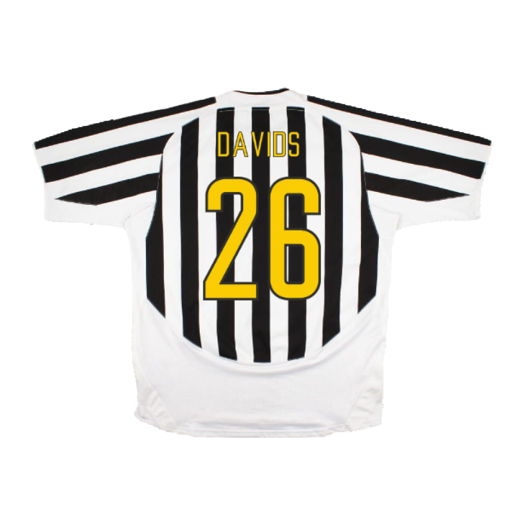 Juventus 2003/2004 Home Shirt (Excellent) (Davids 26)_1