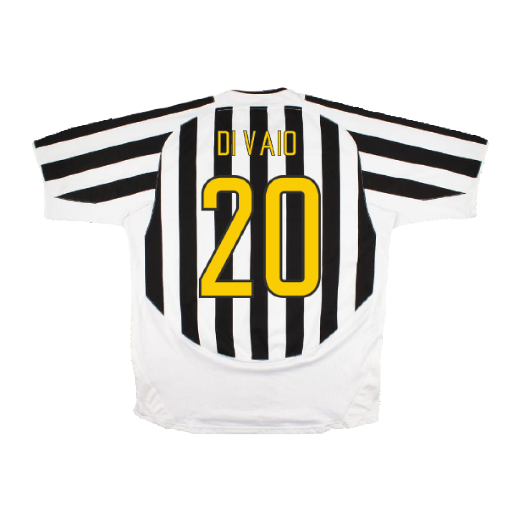 Juventus 2003/2004 Home Shirt (Excellent) (Di Vaio 20)_1